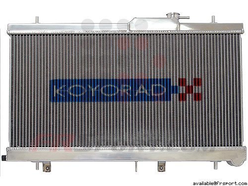 Koyo 53mm Aluminum Racing Radiator for 03-05 Subaru Impreza WRX - Click Image to Close