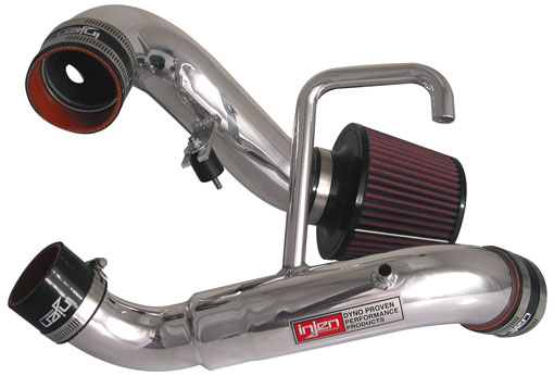 Injen 03-03.5 Mazdaspeed Protege Turbo Polished Cold Air Intake - Click Image to Close