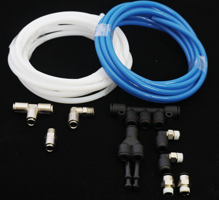 Synapse Low/High Temp Boost Connect Kit with Blue And White Hose - Click Image to Close