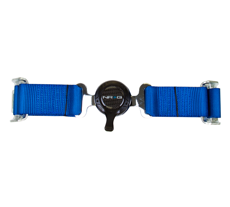 NRG SBH-4PC 4 Point Seat Belt Harness / Cam Lock- Blue/Red - Click Image to Close