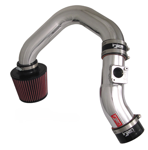 Injen 04-07 STi / 06-07 WRX 2.5L Wrinkle Red Cold Air Intake - Click Image to Close