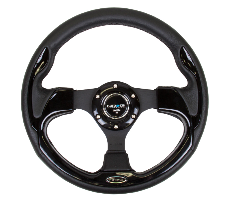 NRG ST-001 Sport Steering Wheel 320mm w/ Black Trim