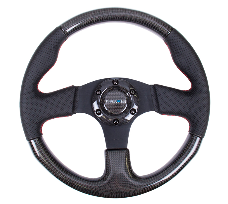 NRG ST-310CFRS Carbon Fiber Steering Wheel - 315mm - Click Image to Close