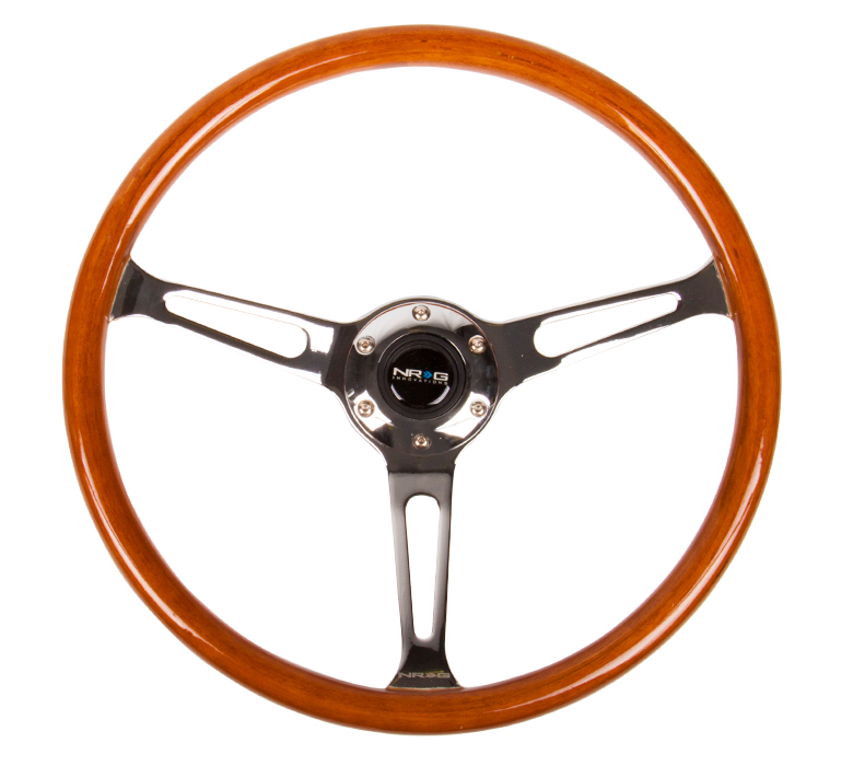 NRG ST-360SL Classic Wood Grain Wheel - 360mm - Click Image to Close