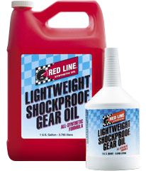 Red Line Lightweight ShockProof Gear Oil (Quart) - Click Image to Close