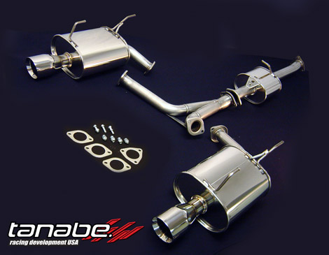 Tanabe Medalion Touring Cat Back Exhaust for 00-05 Honda S2000