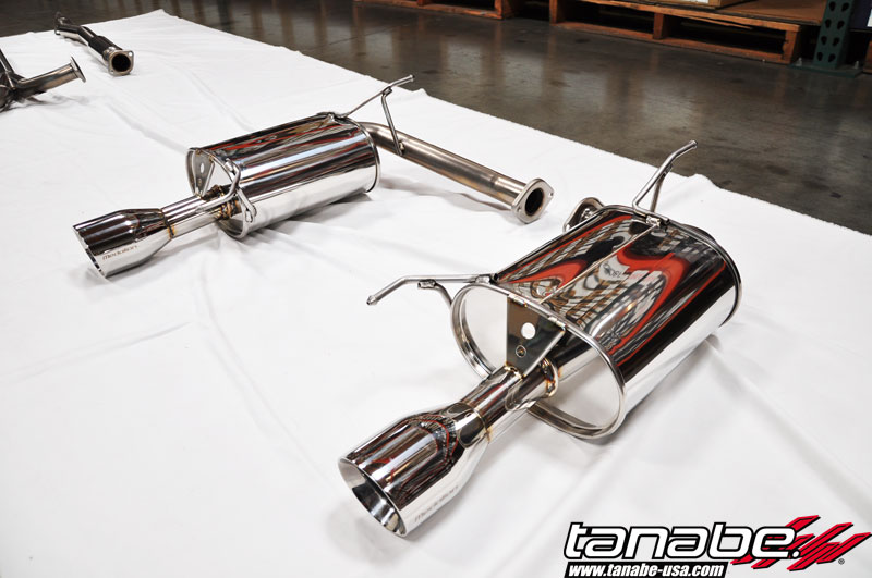 Tanabe Medalion Touring Cat Back Exhaust for 01-03 Acura Type S - Click Image to Close