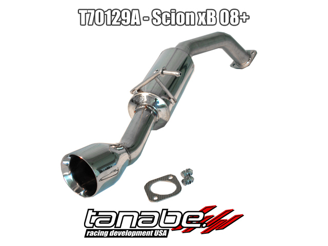 Tanabe Medalion Touring Cat Back Exhaust for 08-12 Scion xB