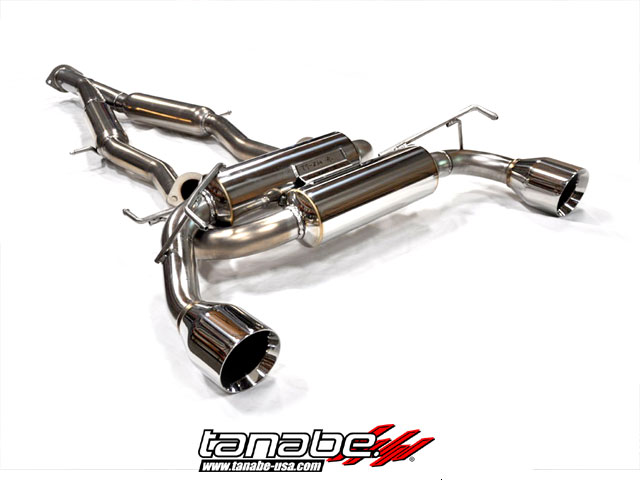 Tanabe Medalion Touring Cat Back Exhaust for 09-10 Nissan 370Z