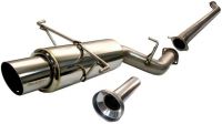 Tanabe Medalion Touring Cat Back Exhaust for 04-09 Toyota Prius - Click Image to Close