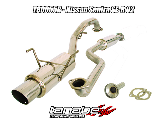 Tanabe Concept G Cat Back Exhaust for 02-05 Nissan Sentra SE-V