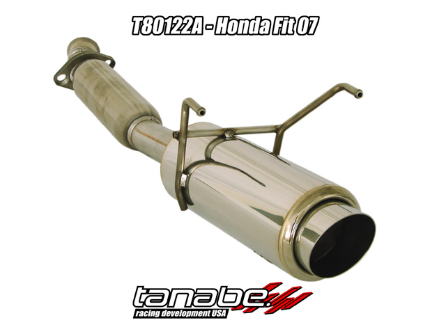 Tanabe Concept G Cat Back Exhaust for 07-08 Honda Fit - Click Image to Close