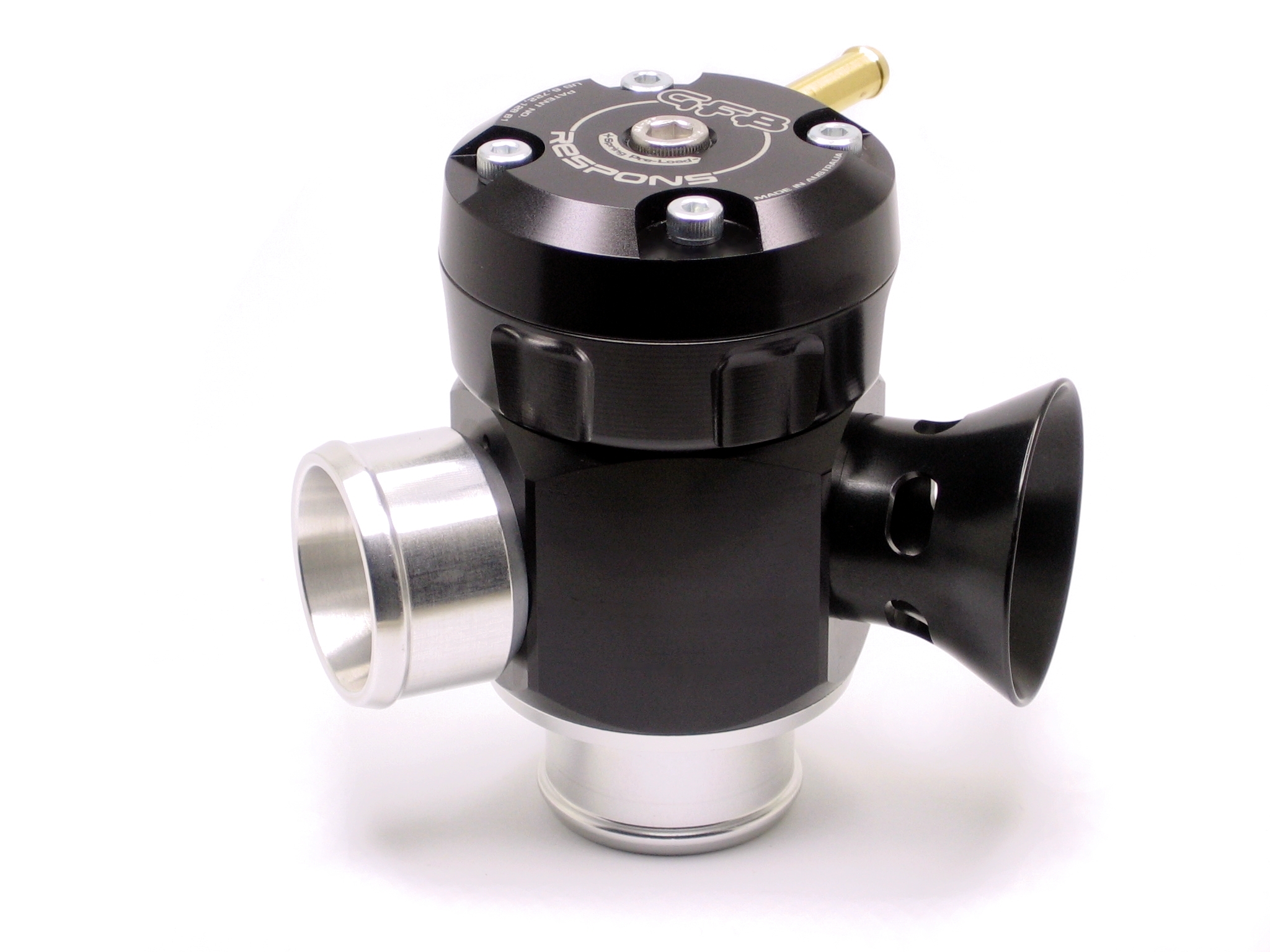 GFB T9033 Respons TMS Venting diverter valve for 92-08 Mitsubisi - Click Image to Close