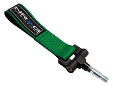 NRG TOW-122GN Bolt in Tow Strap - Green for 2012+ Scion / Subaru