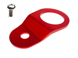 Torque Solution Radiator Mount RED for Mitsubis Evolution 7/8/9 - Click Image to Close