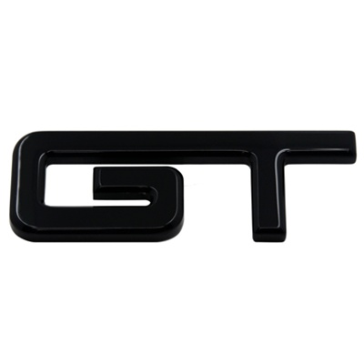 Torque Solution TS-FM-001 Black Billet GT Emblem - Click Image to Close