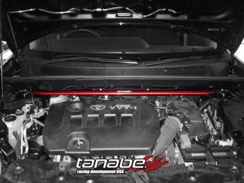 Tanabe Strut Tower Bar Chasis for 08-12 Scion xB - Front - Click Image to Close