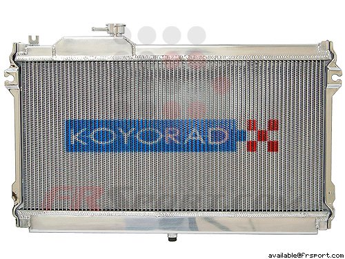 Koyo V1139 36mm Aluminum Racing Radiator for 90-97 Mazda Miata