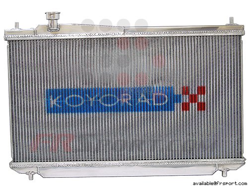 Koyo V2355 36MM Aluminum Racing Radiator for 01-04 Honda Civic