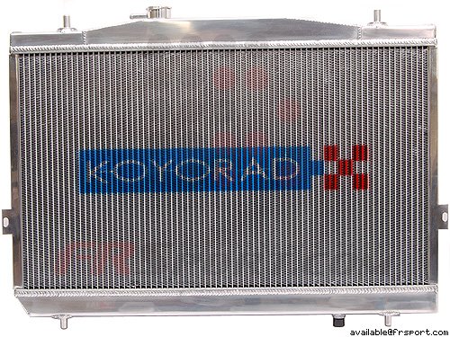 Koyo V2388 36MM Aluminum Racing Radiator for 01-03 Hyundai Tibu.