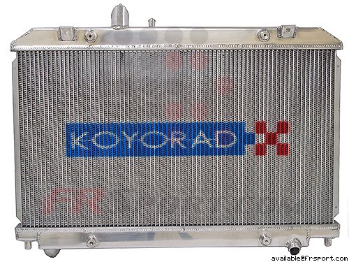 Koyo V2695 36MM Aluminum Racing Radiator for 04-05 Mazda RX8