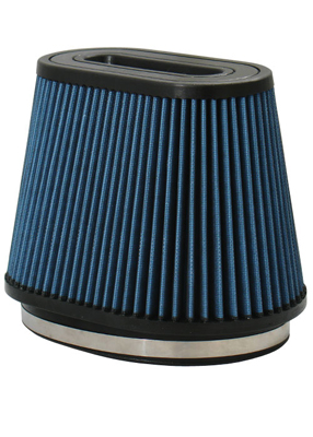 Injen AMSOIL Ea Nanofiber Dry Air Filter - 8.5 Oval Filter 9 1 - Click Image to Close