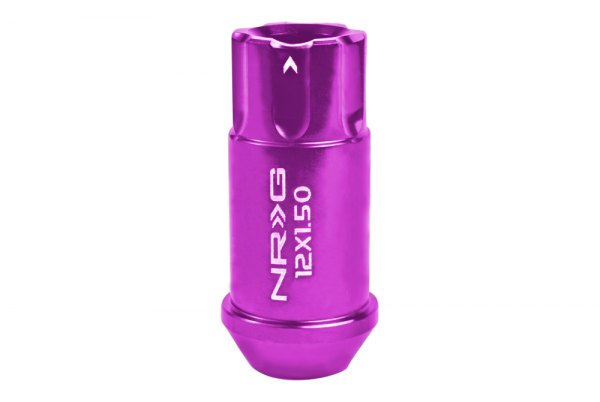 NRG LN-L80PP Lug Nut Lock M12 x 1.5 - Purple - Click Image to Close
