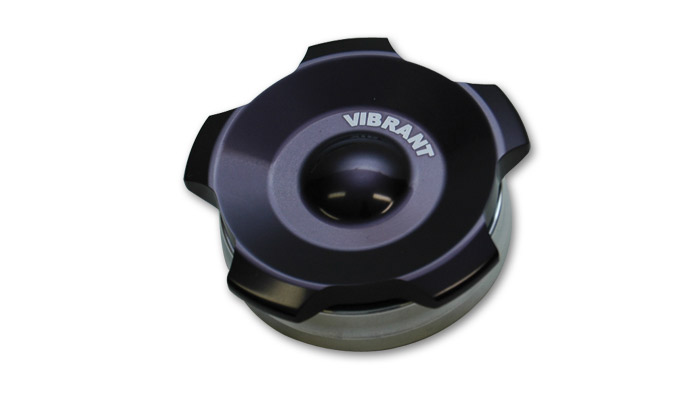 Vibrant 2.75" OD Steel Weld Bungs w/ Anodized Black Aluminum Cap - Click Image to Close