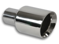 Vibrant 3.5" Round Stainless Steel Exhaust Tip - Click Image to Close