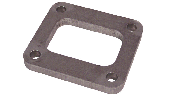 Vibrant T04 Turbo Inlet Flange (Rectangular Inlet) - Click Image to Close
