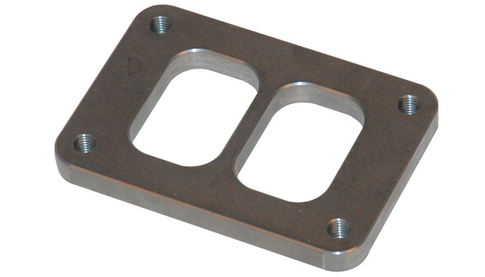 Vibrant T06 Turbo Inlet Flange (Divided Inlet) - Click Image to Close