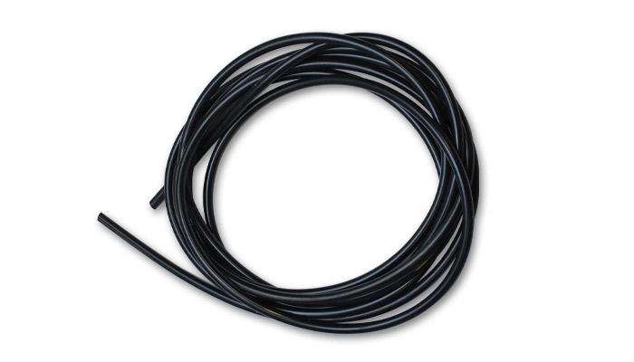 Vibrant 3/8" (9.5mm) I.D. x 10 ft. of Silicon Vacuum Hose -Black - Click Image to Close