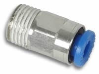 Vibrant Male Straight Pneumatic Vacuum Fitting (1/8" NPT Thread) - Click Image to Close
