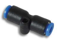 Vibrant Union Straight Pneumatic Vacuum Fitting - 3/8" (9.5mm) - Click Image to Close