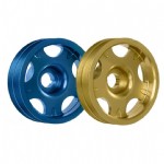 Cobb Tuning Subaru Lightweight Pulley - Blue - Click Image to Close