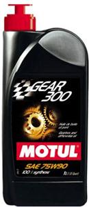 Motul Gear 300 75W90 100% Synthetic 1L Bottles (12/case)