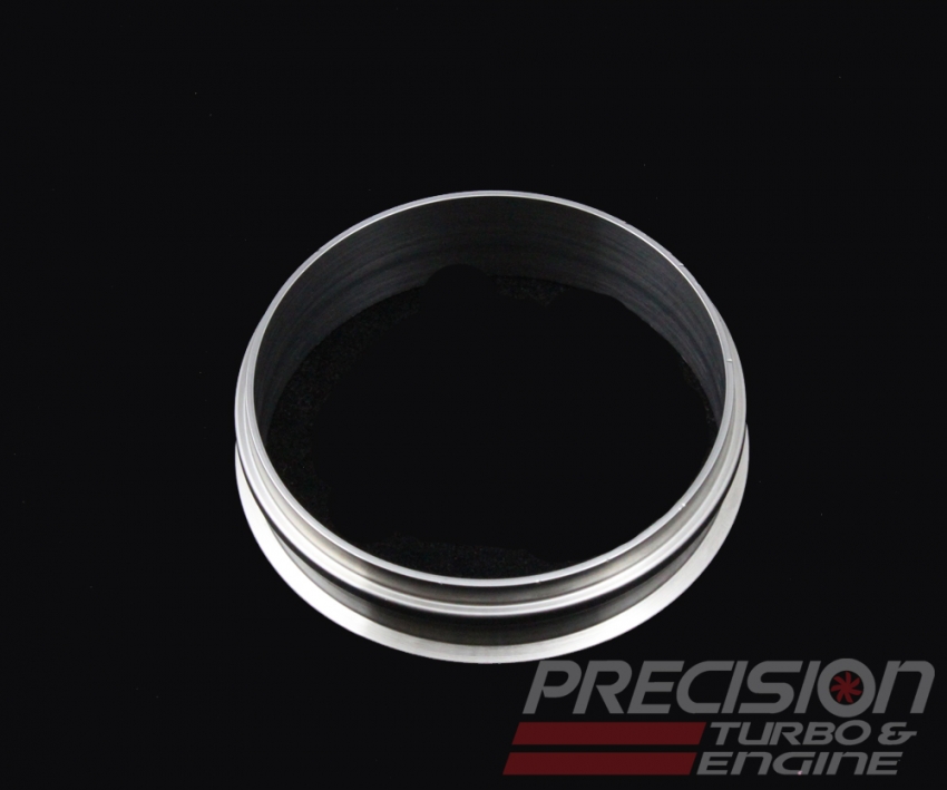 Precision Turbo PTE 3.0" Turbine Discharge Flange Stainless Stee - Click Image to Close