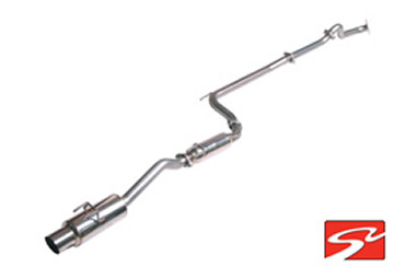Mega Power Exhaust Systems: 2006-08 CIVIC NON Si 2 DR - Click Image to Close