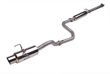 Mega Power "RR" 76mm Exhaust Systems: 1992-95 CIVIC H/B - Click Image to Close