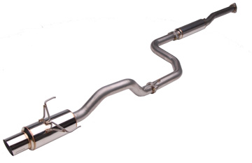 Mega Power "RR" 76mm Exhaust Systems: 1996-00 CIVIC H/B - Click Image to Close