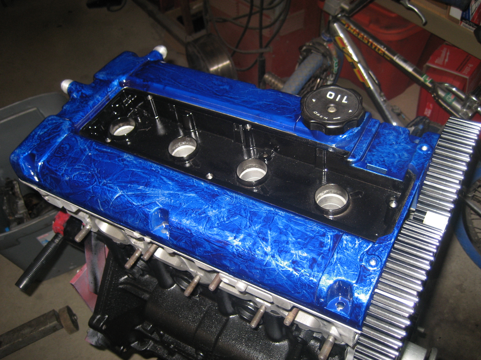 Shaving valve cover honda #4