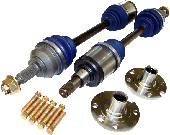 Driveshaft Shop 600HP Axle/Hub kit with non-ABS Size Hub