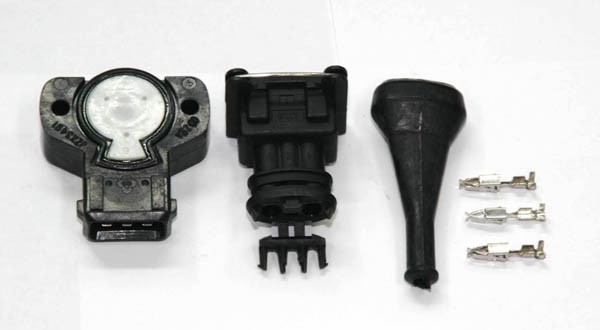 Throttle Position Sensor -Black CCW Rot. 8mm D-Shaft (inc P&P) - Click Image to Close