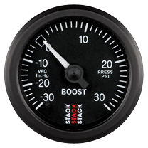 Stack ST3112 52mm Boost Press Mechanical Gauges - Click Image to Close