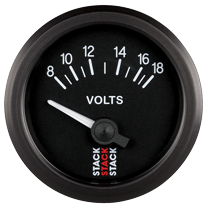 Stack ST3216 52mm Battery Voltage Electric Gauges - Click Image to Close