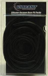Vibrant Silicone Vacuum Hose Pit Kit - Black - Click Image to Close