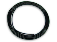 Vibrant 3/8" OD (9.5mm OD) Polyethylene Tubing (Black)