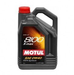 Motul Synthetic Engine Oil 8101 0W40 X-MAX - Ford 937A - Click Image to Close