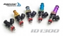 Injector Dynamics ID1300 Blue Adaptor tops for 90-96 300ZX TT - Click Image to Close