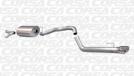 Corsa 14573 Cat-Back for 2008-2013 Toyota Sequoia